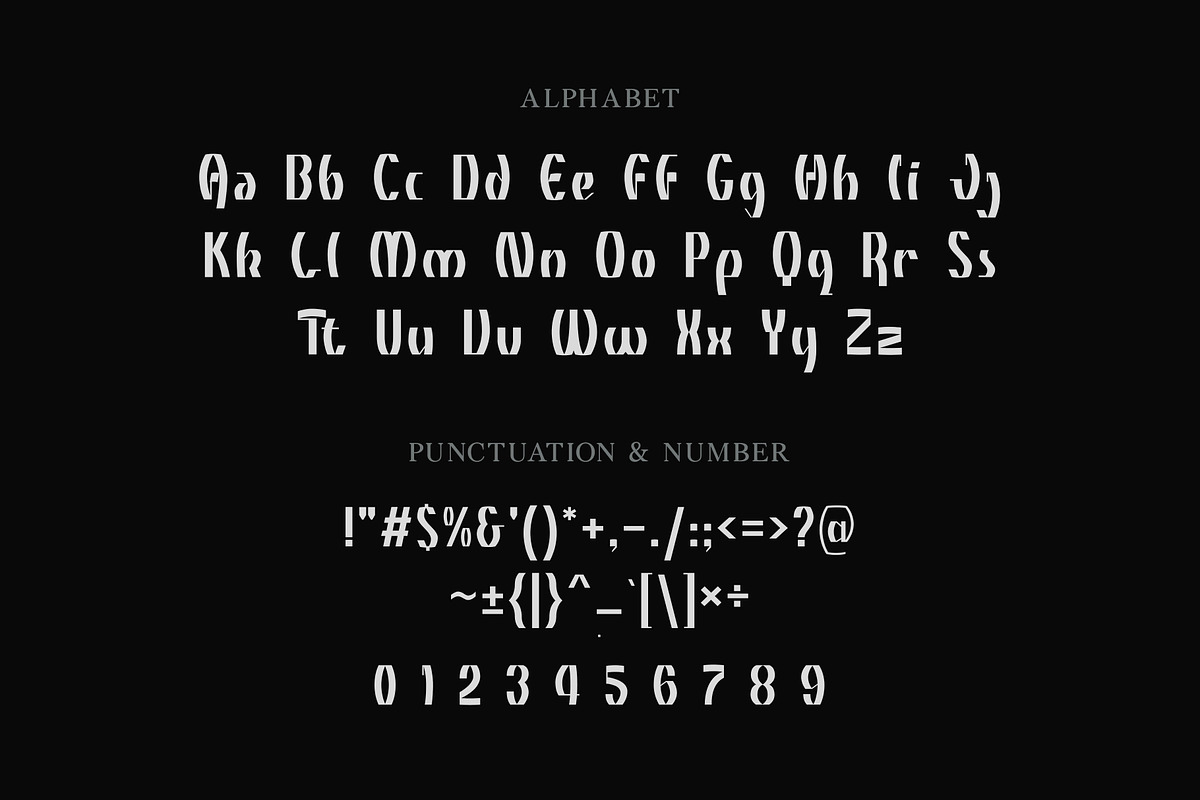 Oscarios - Stylish Display Font, a Sans Serif Font by Attractype (Photo 11 of 12)