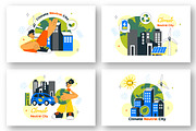 10 Climate Neutral City Illustration, an Object Illustration by denayunebgt (Thumbnail 3 of 4)