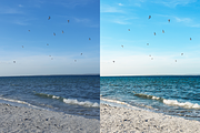 35 Presets for lightroom. Beach, a Preset Add-On by uiux_Marty (Thumbnail 7 of 10)