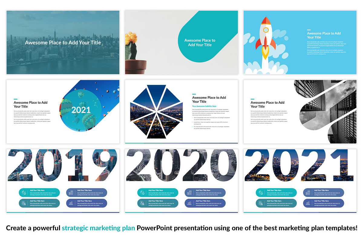 Marketing Plan PowerPoint Template, a Presentation Template by SlideBunny (Photo 24 of 30)