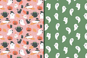 Halloween Haunted House Pattern, a Pattern Graphic by CreativeChristiana (Thumbnail 8 of 8)