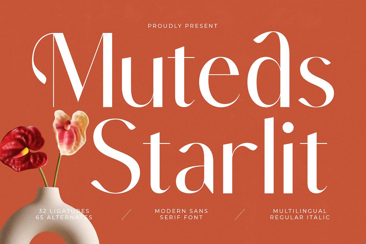 Muteds Starlit Modern Serif Font, a Sans Serif Font by timelesstype.co (Photo 1 of 20)