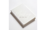 Minimalist Hardcover Book Mockup, a Product Mockup by TatiMockup (Thumbnail 1 of 3)