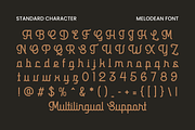 Melodean, a Script Font by ahweproject (Thumbnail 2 of 11)