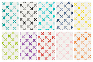 55 Watercolor Patterns