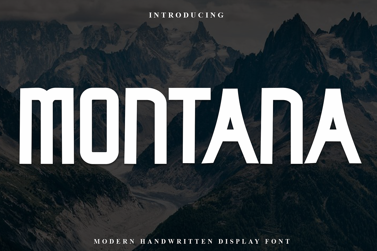 Montana, a Script Font by InermediaSTUDIO (Photo 1 of 8)