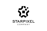 Star and Pixels Tech Symbol Logo, a Branding & Logo Template by Buqancreative (Thumbnail 3 of 4)