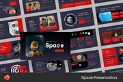 Space Galaxy Powerpoint, a Presentation Template by Fit-tee (Thumbnail 1 of 2)
