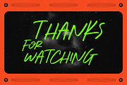 Feeltrovert - Display Font, a Script Font by Invasi Studio (Thumbnail 11 of 11)