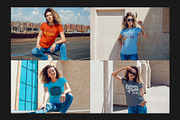 T-Shirt Mock-Up Set, a Shirt Mockup by Freeman Studio (Thumbnail 10 of 16)