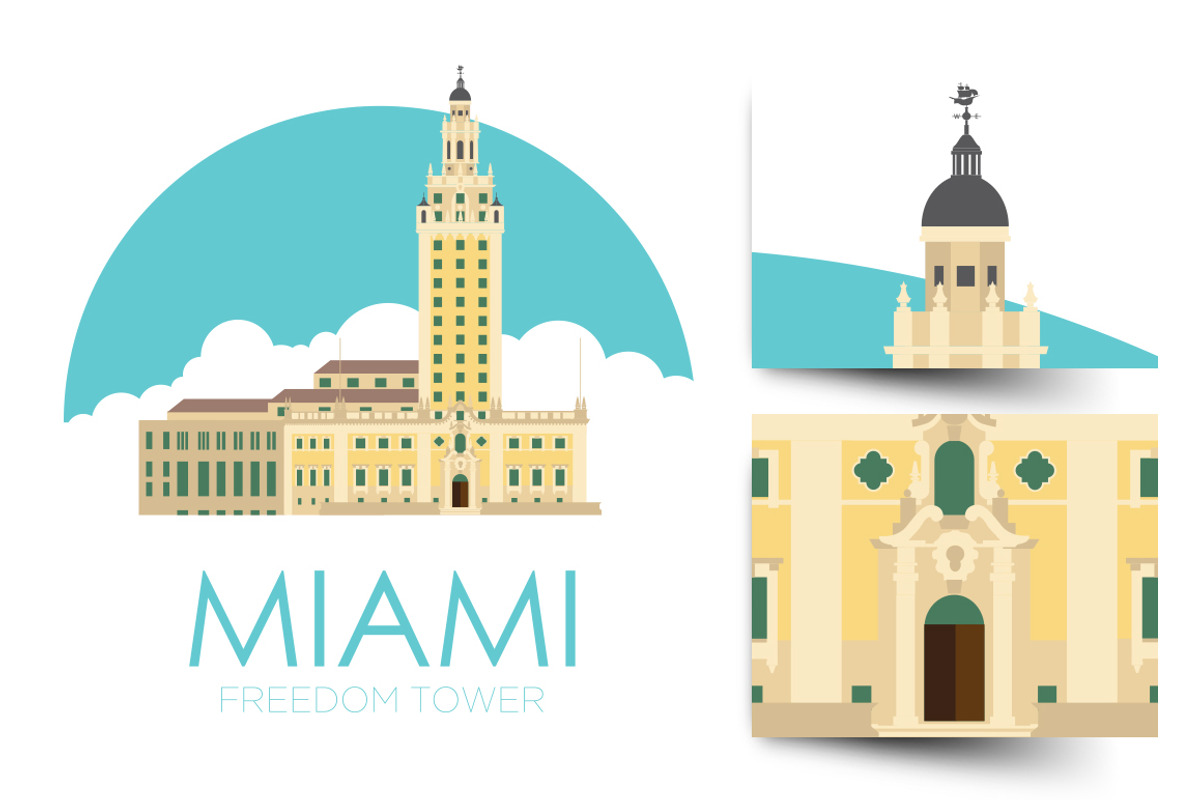 Miami Freedom Tower, an Illustration by Zerolabor