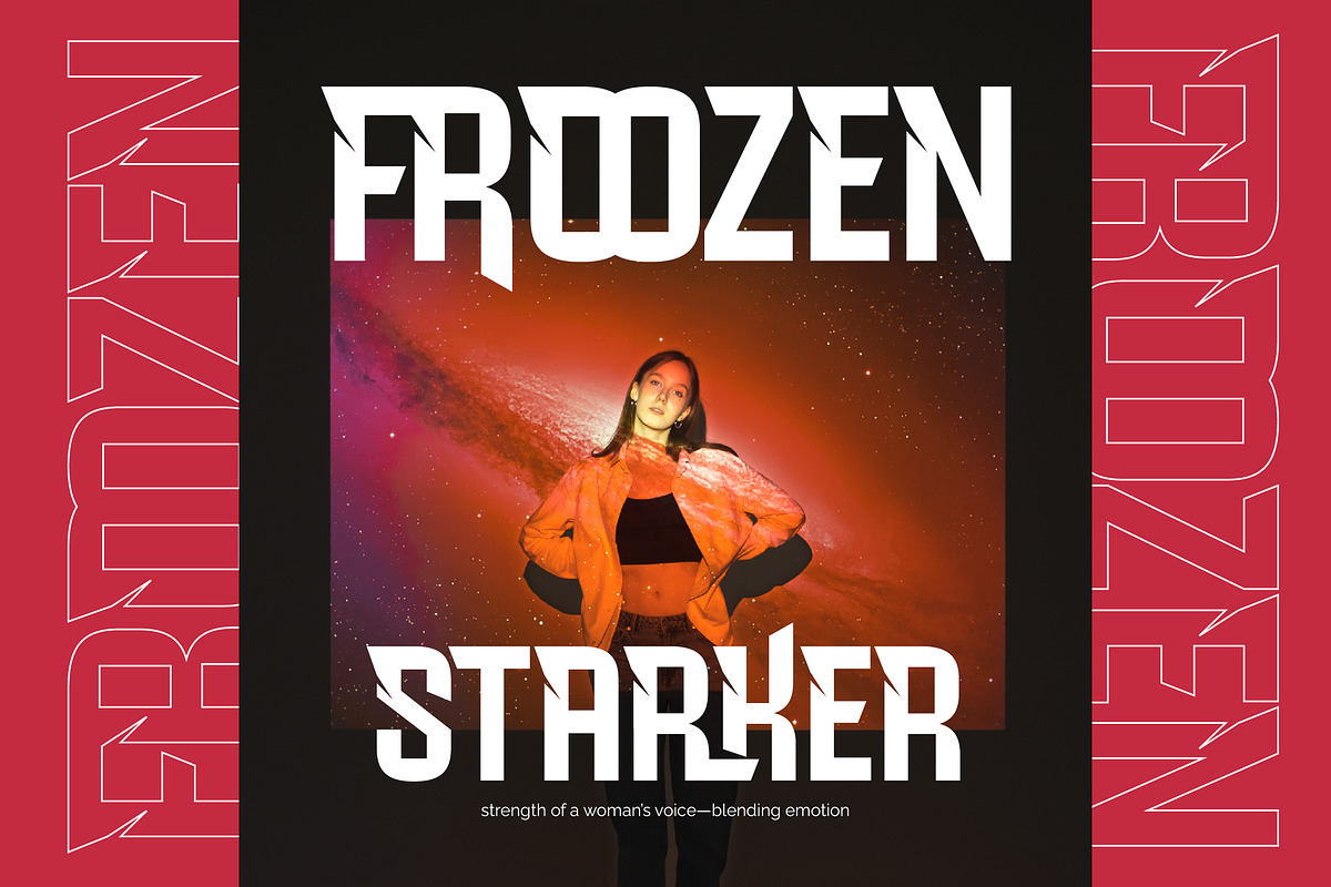 Chiteror Futuristic Display Font, a Sans Serif Font by timelesstype.co (Photo 14 of 20)