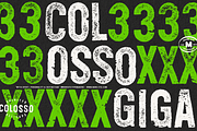 Colosso Giga Display Font, a Sans Serif Font by More Etc. Studios (Thumbnail 2 of 14)