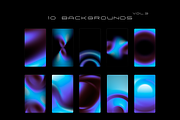 10 elements and 30 backgrounds, a Background Graphic by MAcherry design studio (Thumbnail 5 of 19)