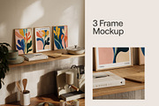 9x Kitchen Frame Mockups Bundle, a Household Mockup by Ombra Studio (Thumbnail 6 of 7)