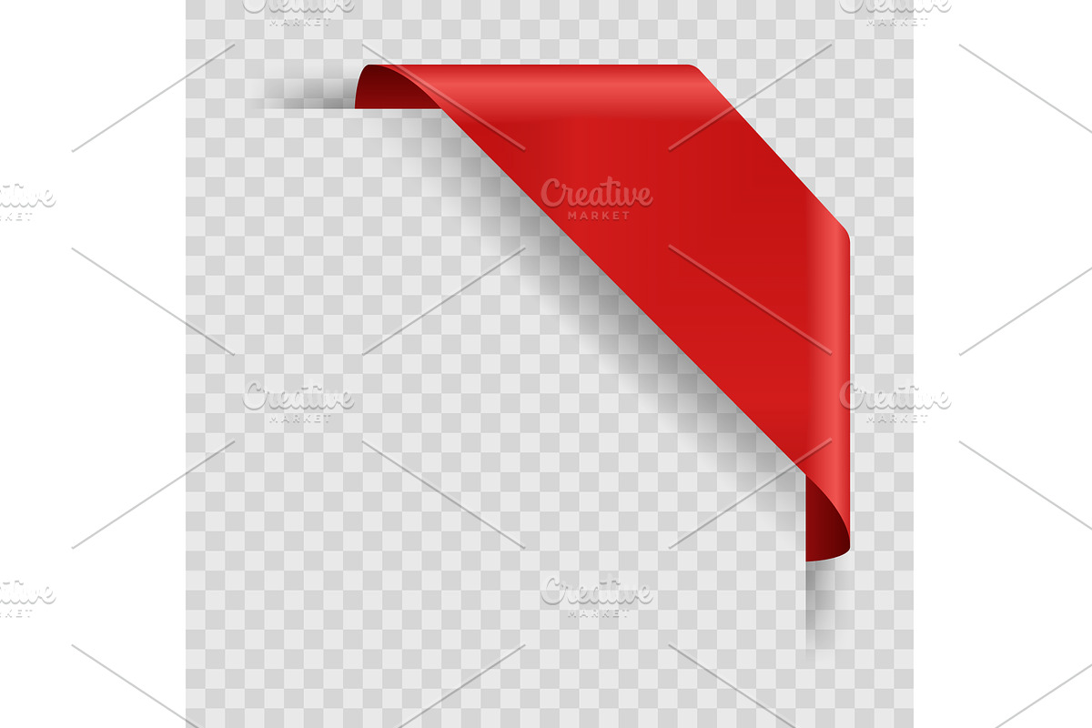 Corner or ribbons icon, an Object Illustration by Things for designers