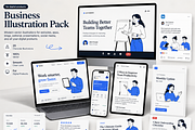 Business Illustration Asset Pack, an Object Graphic by Nerokanji_Designs (Thumbnail 4 of 4)
