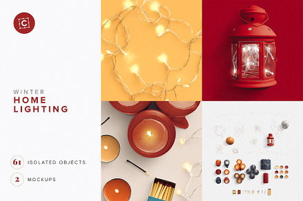 Lighting & Fairy Lights Overlays, a Mask Mockup by Custom Scene