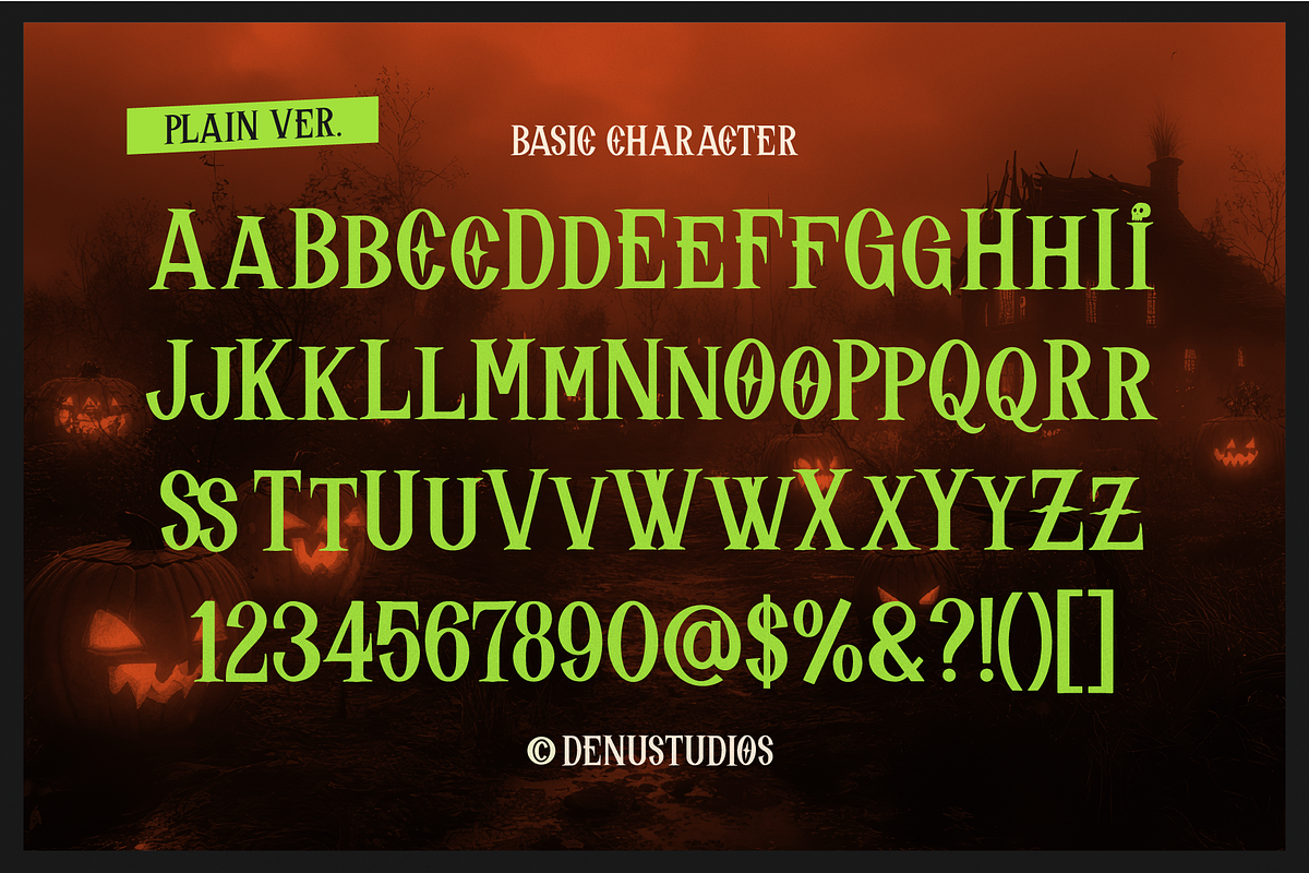 Lucent Nocturn | Gothic Horror Font, a Blackletter Font by Denustudios (Photo 11 of 12)