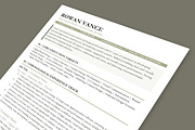 ATS Resume Template | Minimal CV, a Resume Template by Anjum Ilyas (Thumbnail 6 of 7)