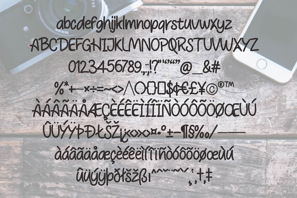 AvaHave, a Font by Rashdrawn (Photo 4 of 5)