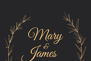 Wedding Invitation, an Invitation Template by Greeek (Thumbnail 3 of 3)
