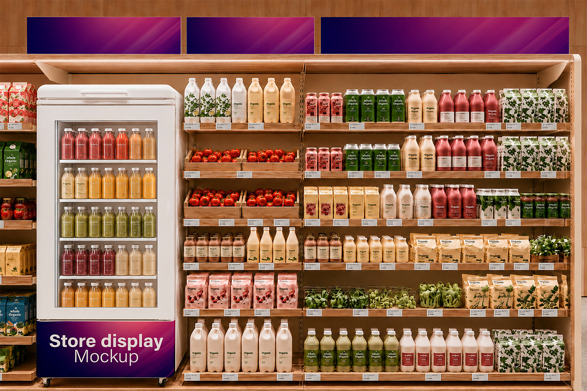 Store Display Mockup Pack, an Advertising Mockup by McLittle Stock (Photo 8 of 19)