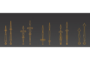 Elegant art deco golden border, an Illustration by art PVP - market