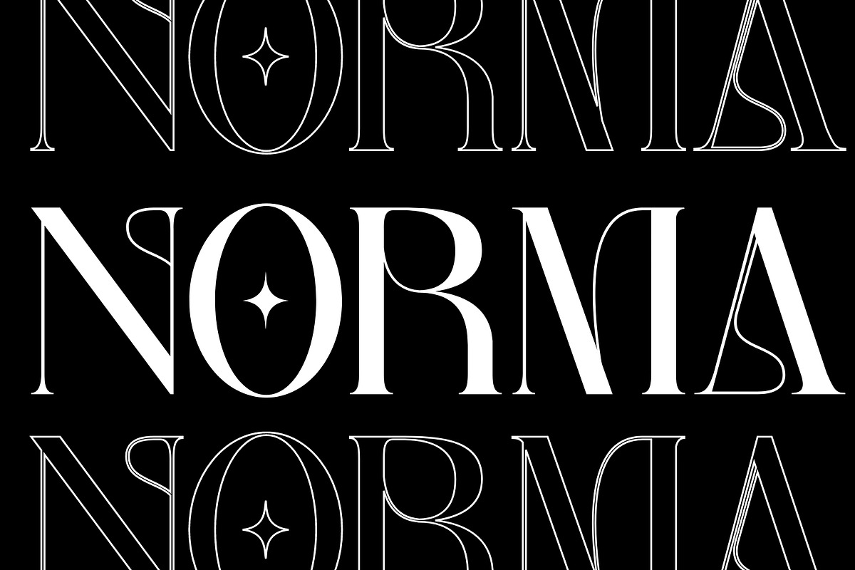 Merdeka Mahardika - Logo Serif Font, a Serif Font by Nirmana Visual (Photo 2 of 8)