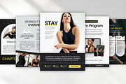 Fitness Coach Ebook Template Canva, a Magazine Template by DigiPax (Thumbnail 7 of 11)