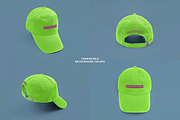 Realistic Polo Caps Mockup 2, a Hat Mockup by Uncentrifuged Pressure (Thumbnail 4 of 19)
