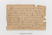 Auggie Devothy Signature, a Script Font by madeDeduk (Thumbnail 5 of 15)