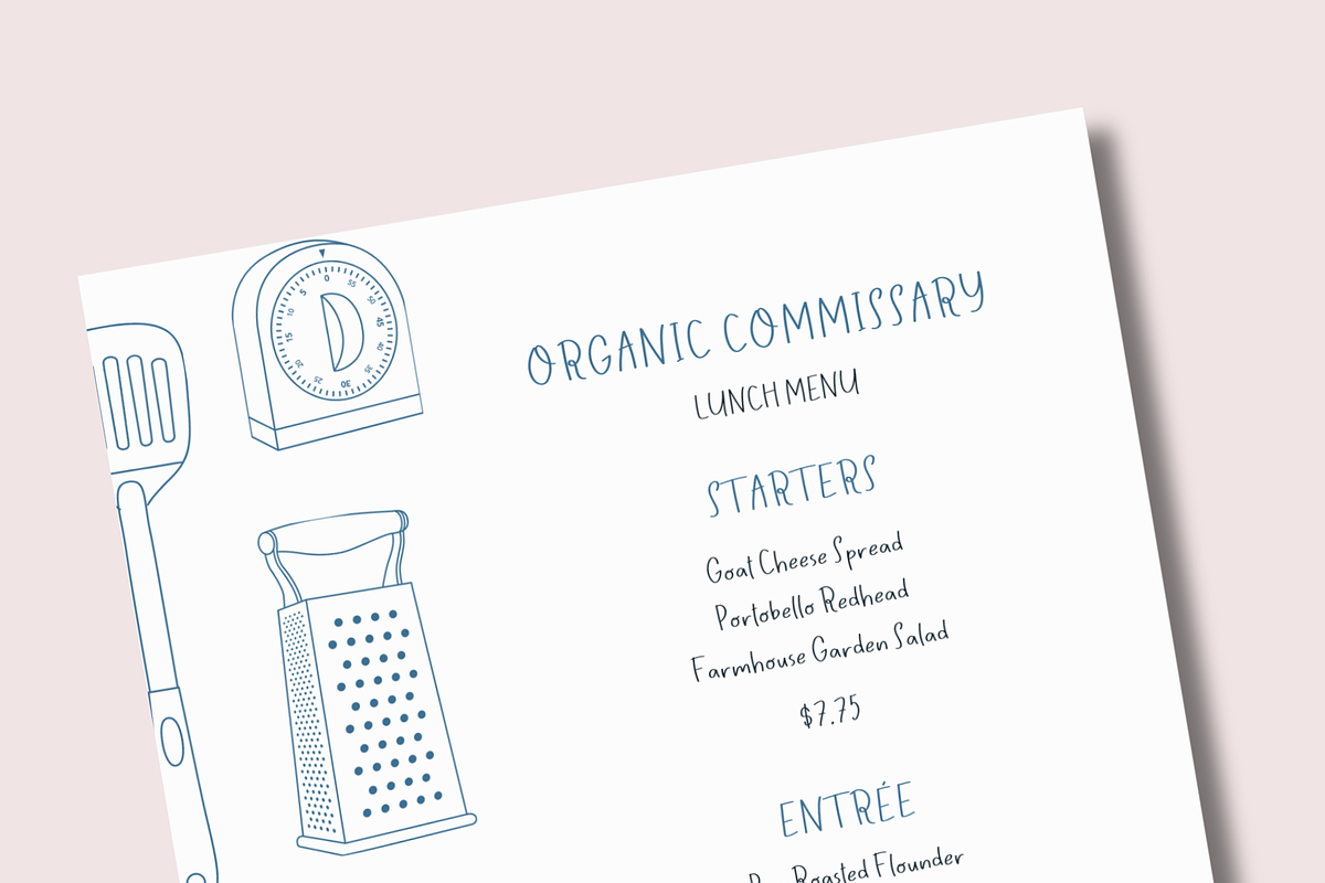 Ratatouille, a Handwritten Font by Sofia Skoog (Photo 4 of 10)