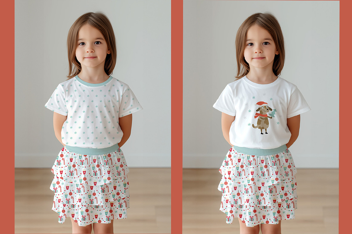 T-Shirt and Skirt Mockup PSD, a Shirt Mockup by Anna Druzhkova (Photo 5 of 5)