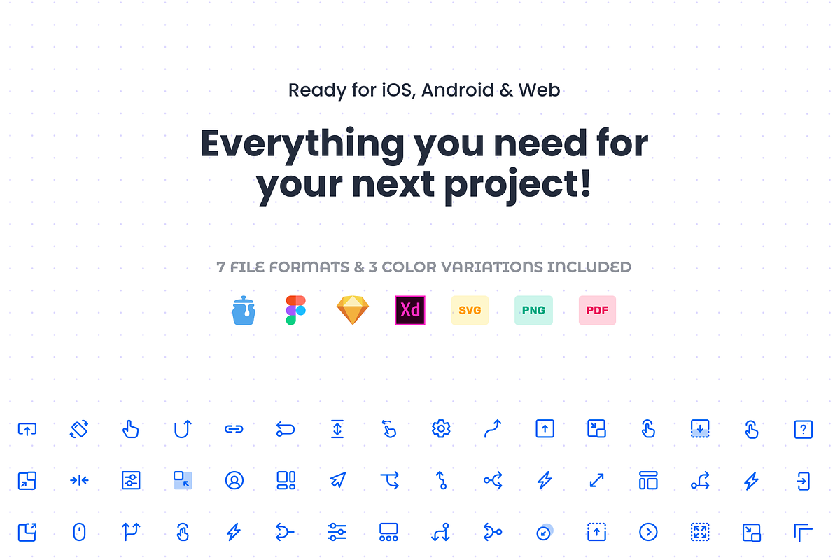 UX Flow &  Wireframe Mega Icon Pack, an Icon by Tarful Creative (Photo 2 of 8)