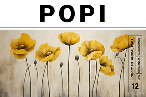 Popi Collection Poppy Botanical