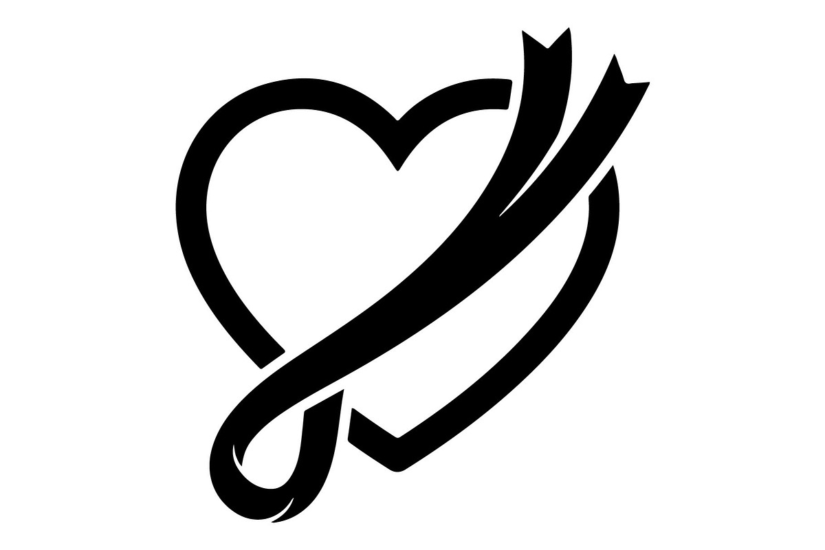 Cancer Awareness Heart Ribbon, an Object Graphic by Gfx_Store (Photo 14 of 16)