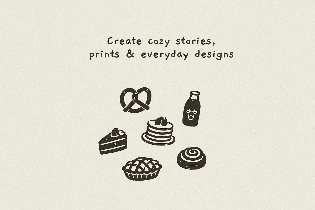 Cottage Living Illustration Icon Set, a Decorative Illustration by anastasiia.art (Photo 3 of 8)