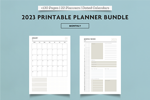 2023 Planner Bundle - Personal