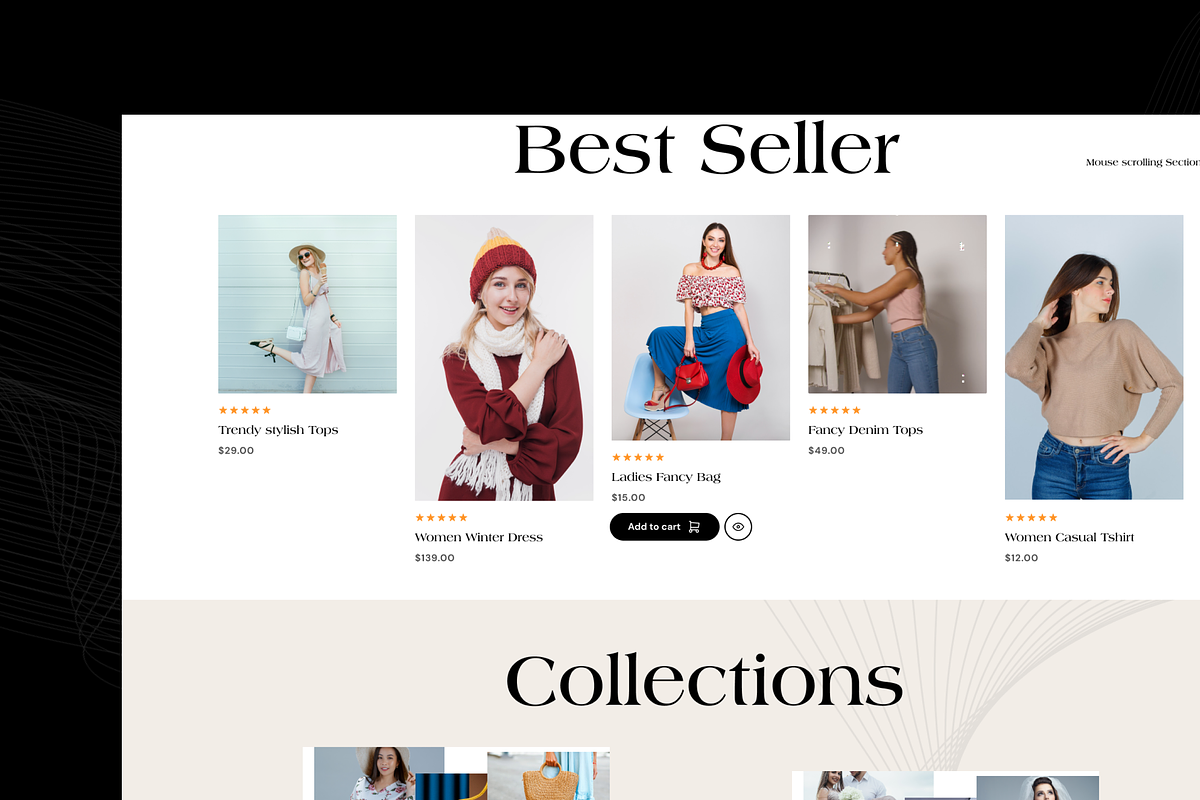 Trendy TNC, Fashion Website Template, a HTML Template by TNCFlow (Photo 3 of 5)