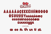 Grip Grafted - Thumbnails Font, a Sans Serif Font by Flawless And Co (Thumbnail 9 of 10)