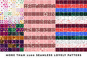 1100+ Seamless Lovely Patterns, a Pattern Graphic by relineo.vectors (Thumbnail 6 of 6)