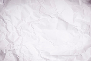 White Crumpled Paper Background, a Background Photo by THP Creative