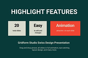Swiss Style Agency Design PowerPoint, a Presentation Template by Loin Studio (Thumbnail 2 of 4)