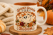 Retro Flowers Halloween Png Bundle, an Object Graphic by Daisy Design (Thumbnail 9 of 21)