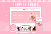 Pink Beauty Shopify Theme, a Shopify Template by SunshineStudioBoutique (Thumbnail 1 of 10)