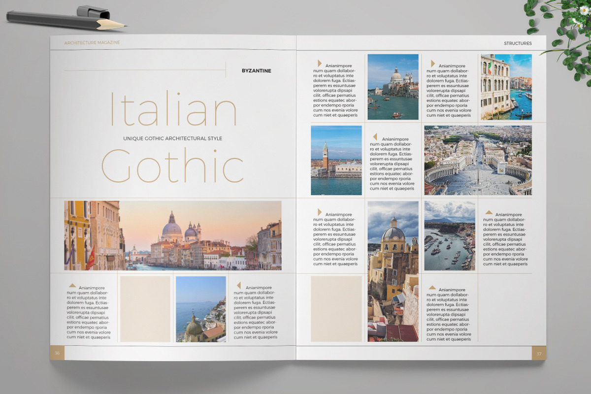 Structures - Architecture magazine, a Magazine Template by Boris Cupac (Photo 9 of 10)