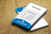 Corporate Business Card CM151, a Business Card Template by annozio (Thumbnail 3 of 4)