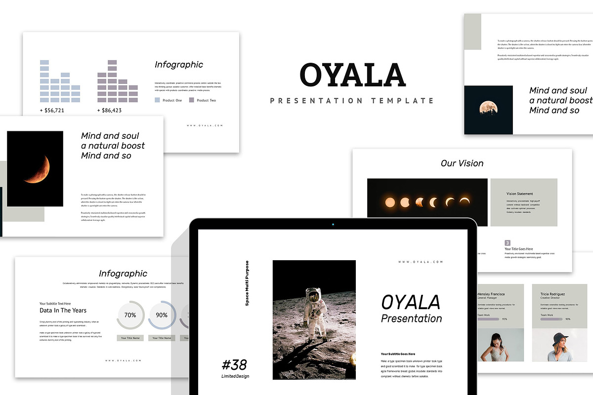 Oyala : Astronomy Google Slides, a Presentation Template by Punkl Camp (Photo 1 of 9)