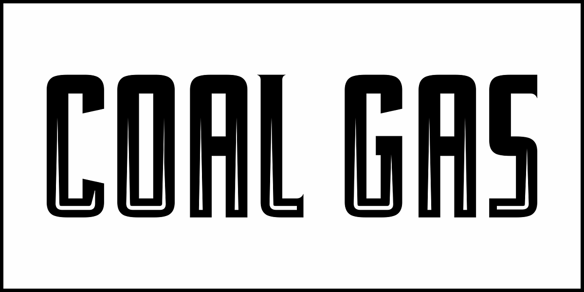 Coal Gas JNL, a Sans Serif Font by Jeff Levine Fonts (Photo 2 of 5)